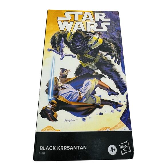 Star Wars The Black Series Black Krrsantan (Marvel Comic Version) Wookie 6" NEW! - Picture 5 of 10